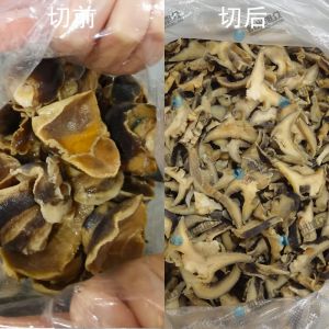工程款切絲機客戶來廠現場試機！