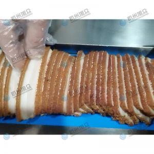 XZ-120熟肉切片機，切7mm燒白